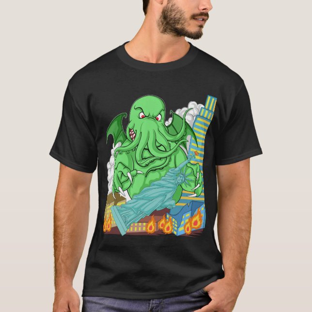 Cthulhu monster T-Shirt (Front)