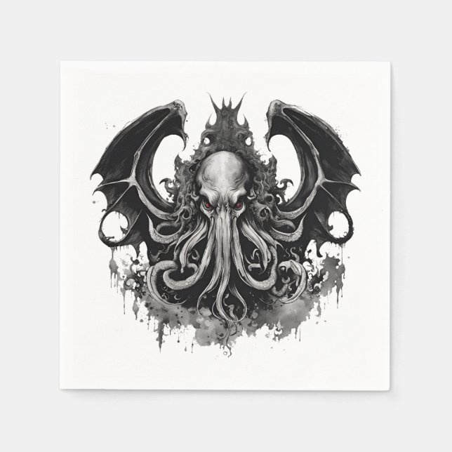 Cthulhu Napkin (Front)
