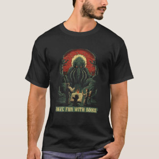 Cthulhu Necronomicon Quote Cosmic Horror Cthulhu T T-Shirt
