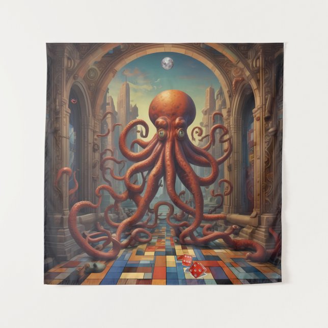 Cthulhu Paradise Lost Tapestry (Front)