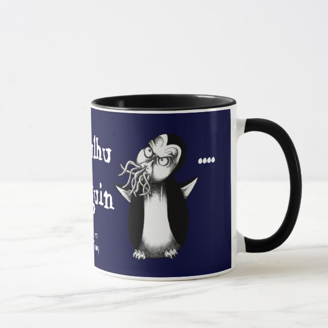 Cthulhu Penguin: .... Mug (Right)