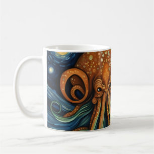 Cthulhu Post-Impressionism Coffee Mug