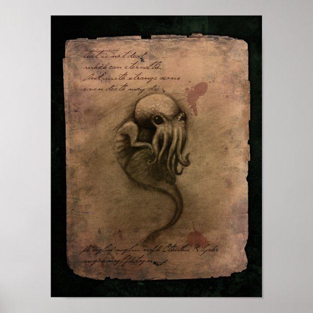 Cthulhu Spawn Poster (Front)