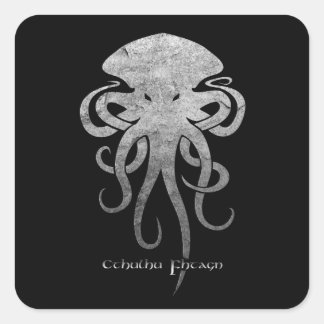 Cthulhu Square Sticker