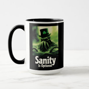 Cthulhu St Patricks Day Sanity Optional Mug