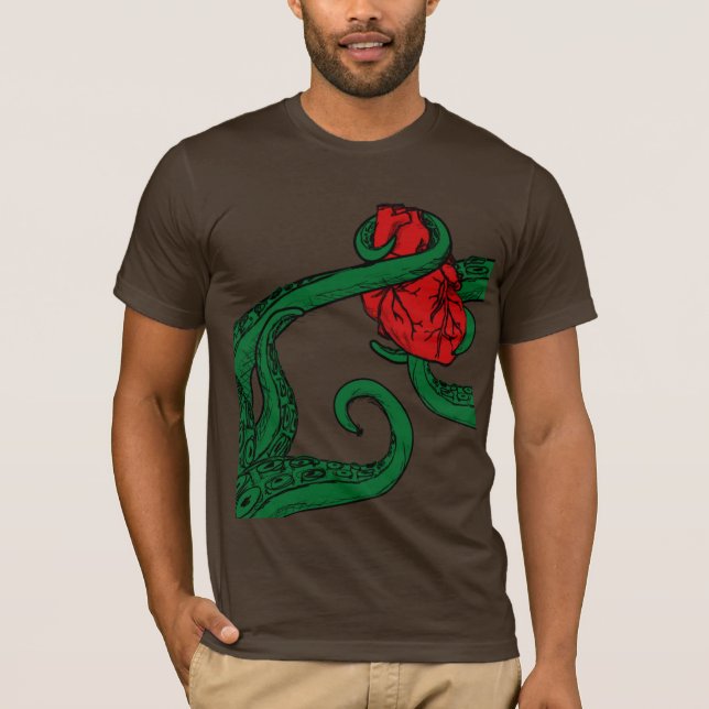 Cthulhu Stole My Heart T Shirt (Front)