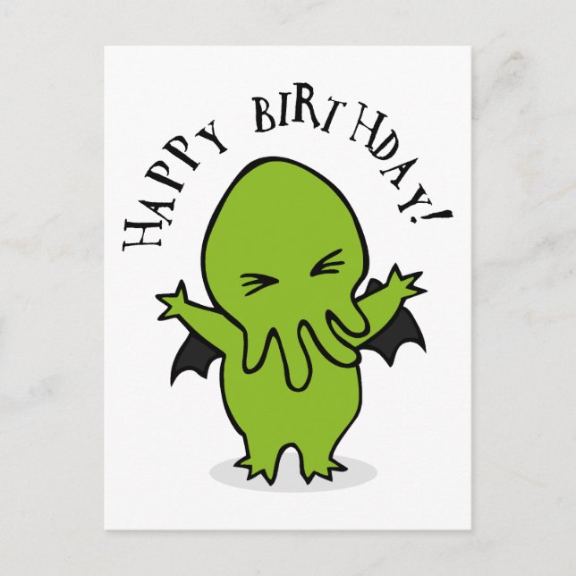 Cthulie Postcard (Front)