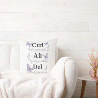 CTRL,ALT,DEL CUSHION
