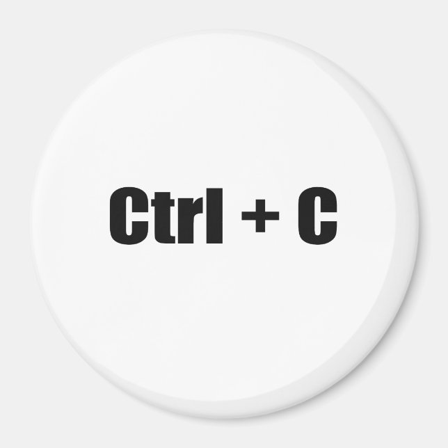 CTRL + C MAGNET (Front)