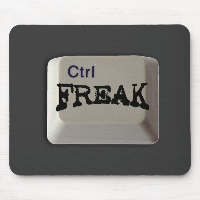 CTRL Freak Mousepad (Front)