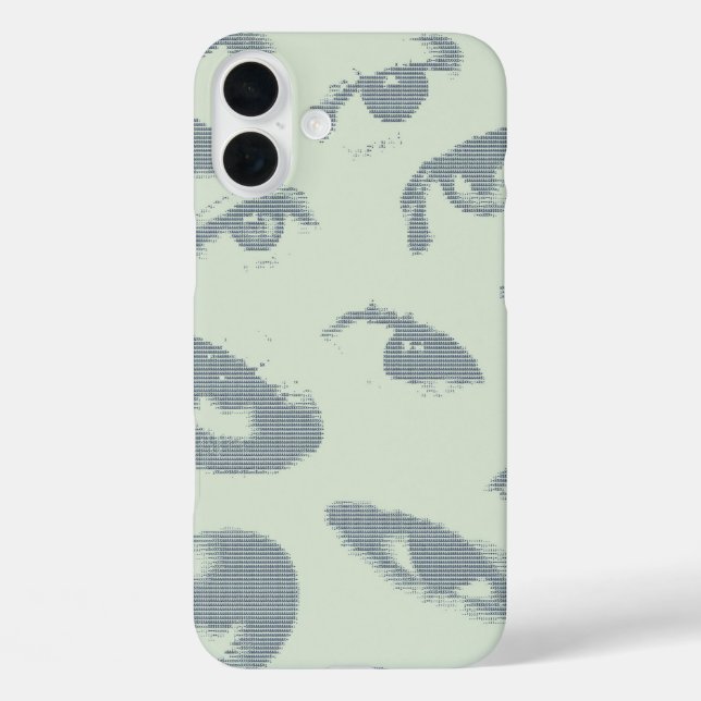 "Ctrl + I" ASCII Eyes Case-Mate iPhone Case (Back)