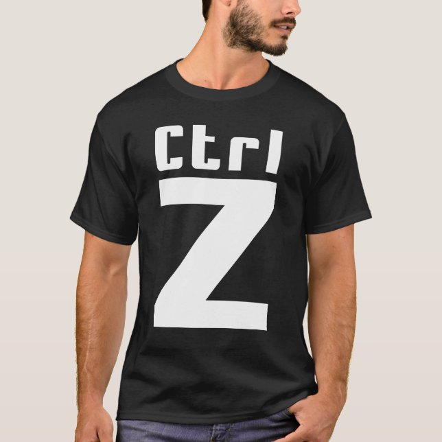 Ctrl Z T-Shirt (Front)