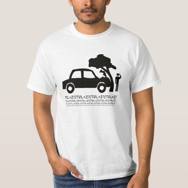 Ctrl + Z! T-Shirt (Front)