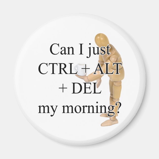 CtrlDelete Magnet (Front)
