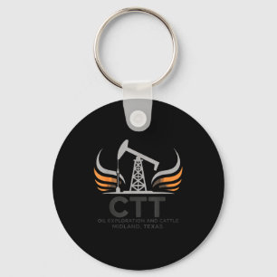 Ctt Oil Exploration Cattle For Key Ring