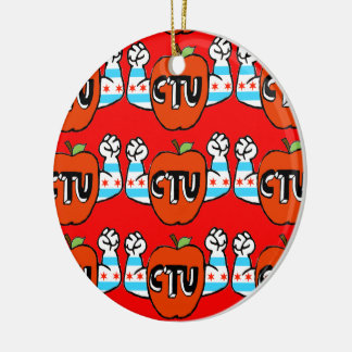 CTU/Every Chicago Public School Is My School Ceramic Ornament