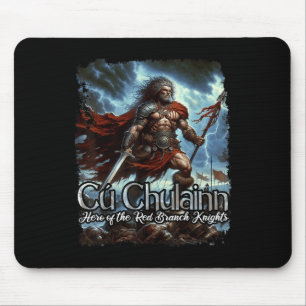 Cu Chulainn Celtic Irish Mythology War God  Mouse Pad