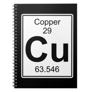 Cu - Copper Notebook