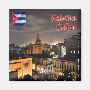 CU - Cuba - La Habane By Night Magnet