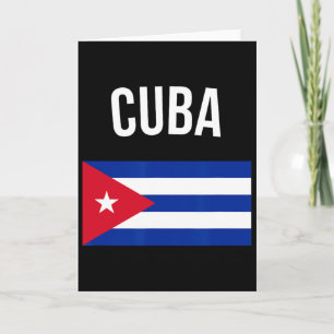 Cu Cun Flag Tee Vacation Travel Gift Souvenir  Card