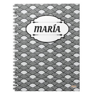 Cuaderno Asian Pattern Notebook