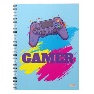 Cuaderno Colorful Gaming Notes Notebook