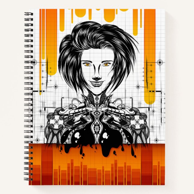 Cuaderno de espiral notebook (Front)