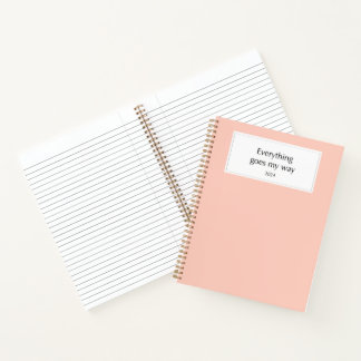 Cuaderno de espiral notebook