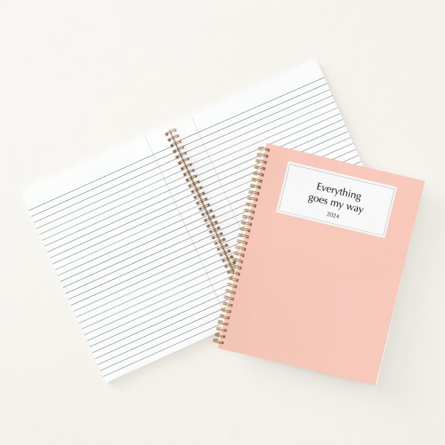 Cuaderno de espiral notebook (Inside)