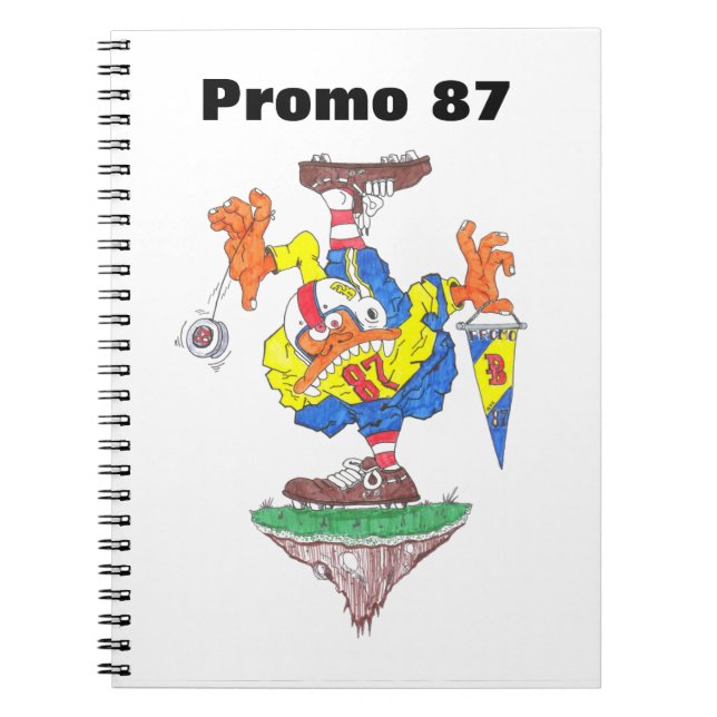 Cuaderno Promo 87 Notebook (Front)