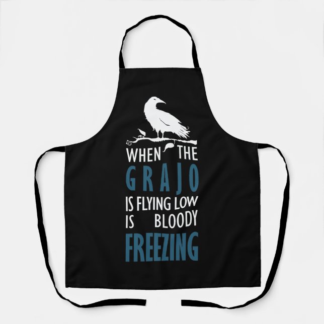 Cuando el grajo vuela bajo apron (Front)