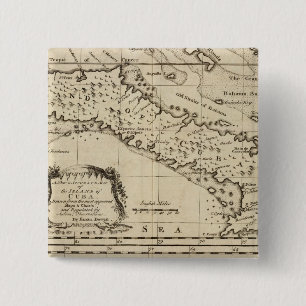 Cuba 3 15 cm square badge