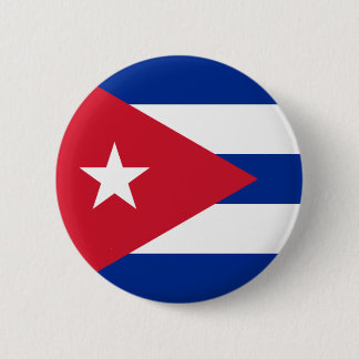 cuba 6 cm round badge