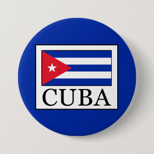 Cuba 7.5 Cm Round Badge