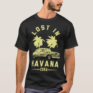 Cuba 80s Retro Vintage Lost in Havanna Cuba T-Shirt