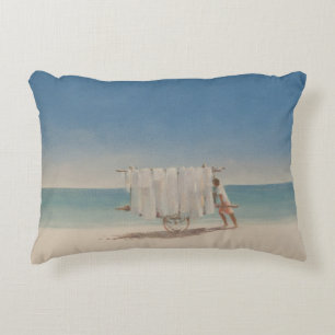 Cuba Beach Seller 2010 Decorative Cushion