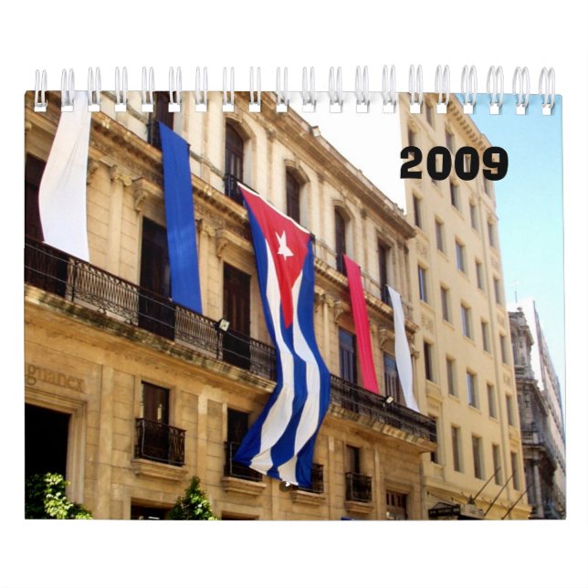 Cuba Calendar (Cover)