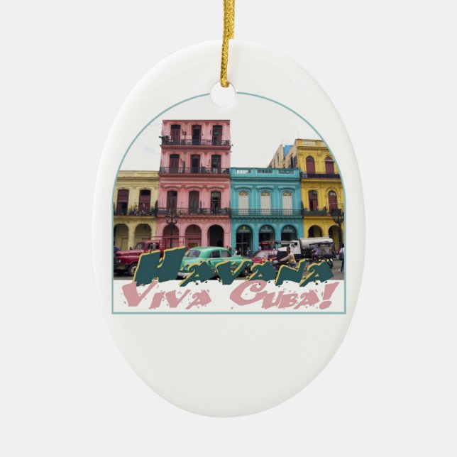 CUBA CERAMIC ORNAMENT (Front)
