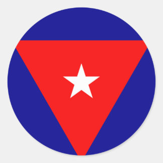 cuba classic round sticker