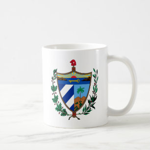 cuba coat of arms coffee mug