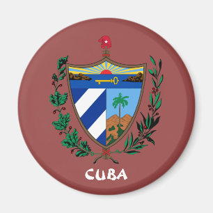 Cuba Coat of Arms Kitchen/Office Magnet
