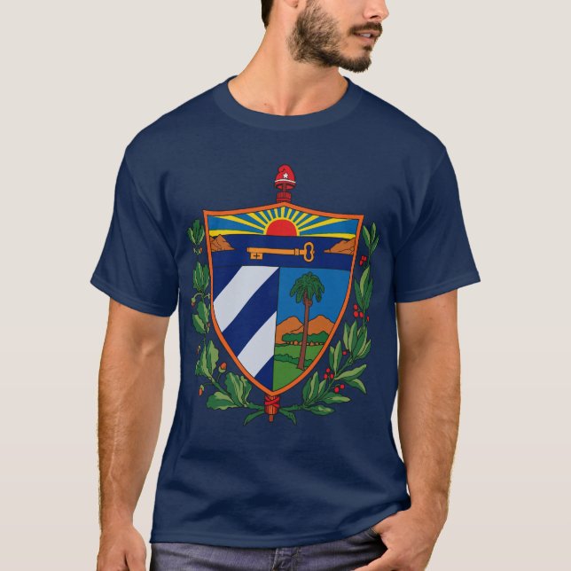Cuba Coat of Arms T-shirt (Front)