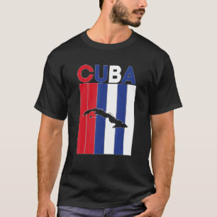 Cuba Country Borders T-Shirt