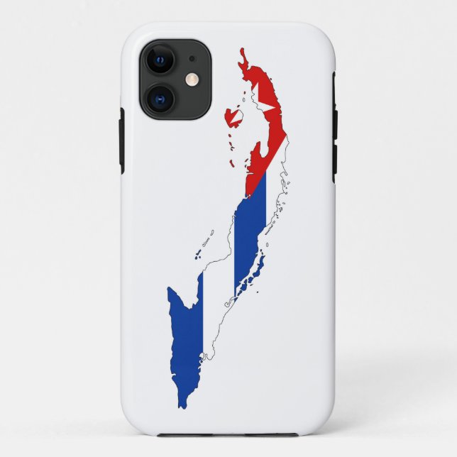cuba country flag map shape silhouette Case-Mate iPhone case (Back)