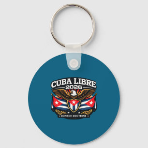 Cuba Cuba Libre Donroe Doctrine Key Ring