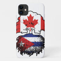 Cuba Cuban Canadian Canada Tree Roots Flag