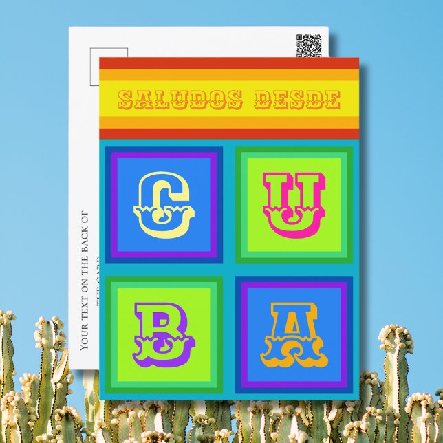 Cuba cuban colour holiday Postcard (Creator Uploaded)