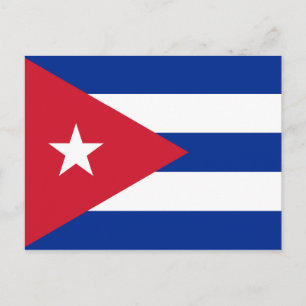 Cuba – Cuban Flag Postcard