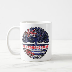 Cuba Cuban New Zealander New Zealand Tree Roots Coffee Mug