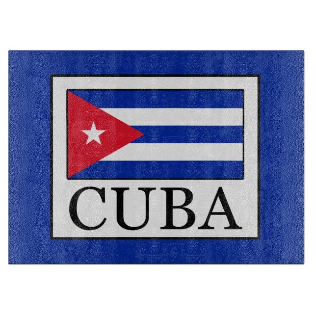 Cuba Cutting Board (Front)